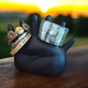 Six Bangle Bracelets